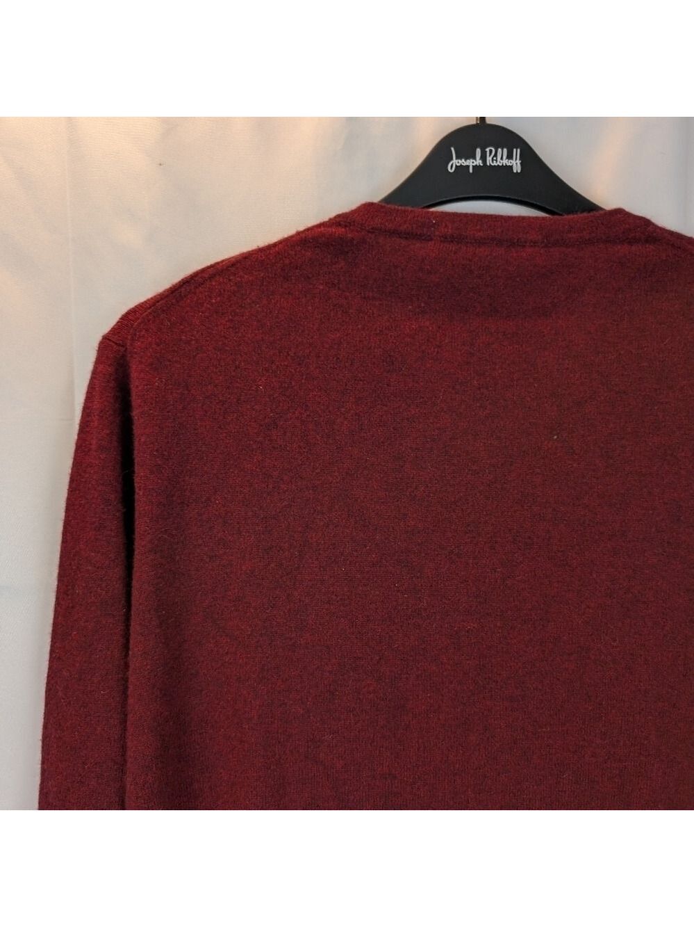 Harry Rosen Cashmere V-Neck Sweater Size L In VGUC - Picture 8 of 10